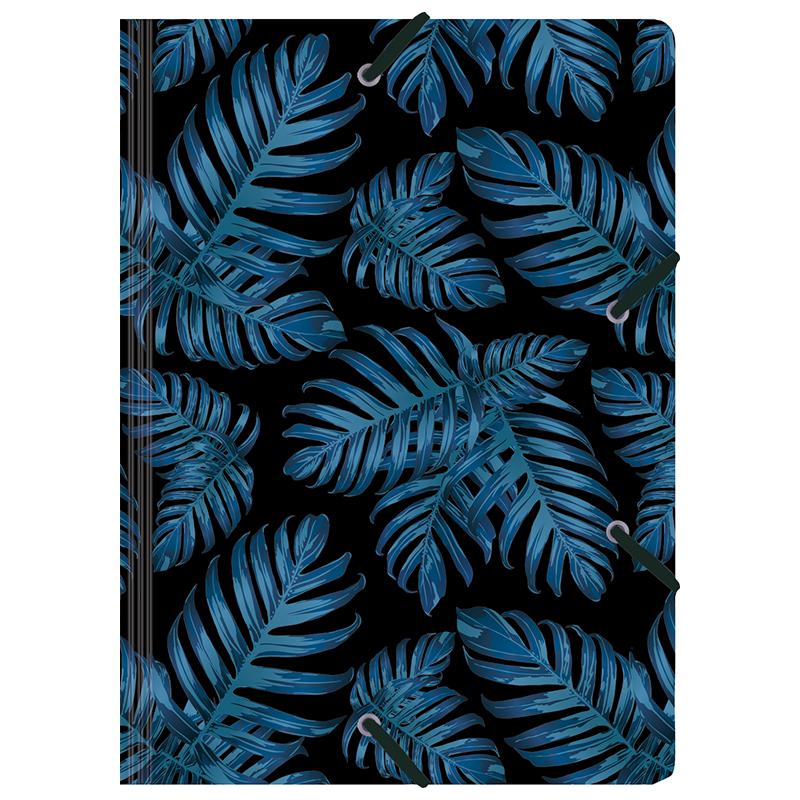 trendform Sammelmappe Deluxe PHILODENDRON blau