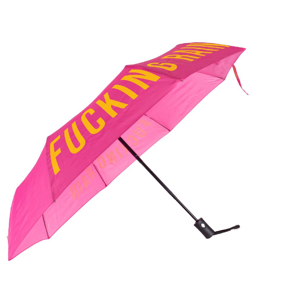 trendform Schirm Fucking rain pink