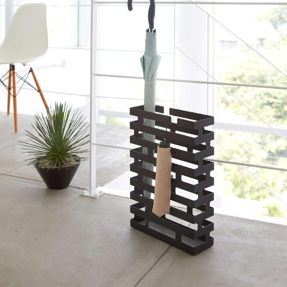 Trendform Schirmständer Breit BRICK Schwarz