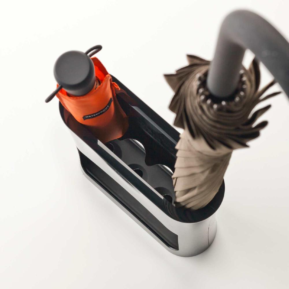 Trendform Schirmständer OVAL Schwarz