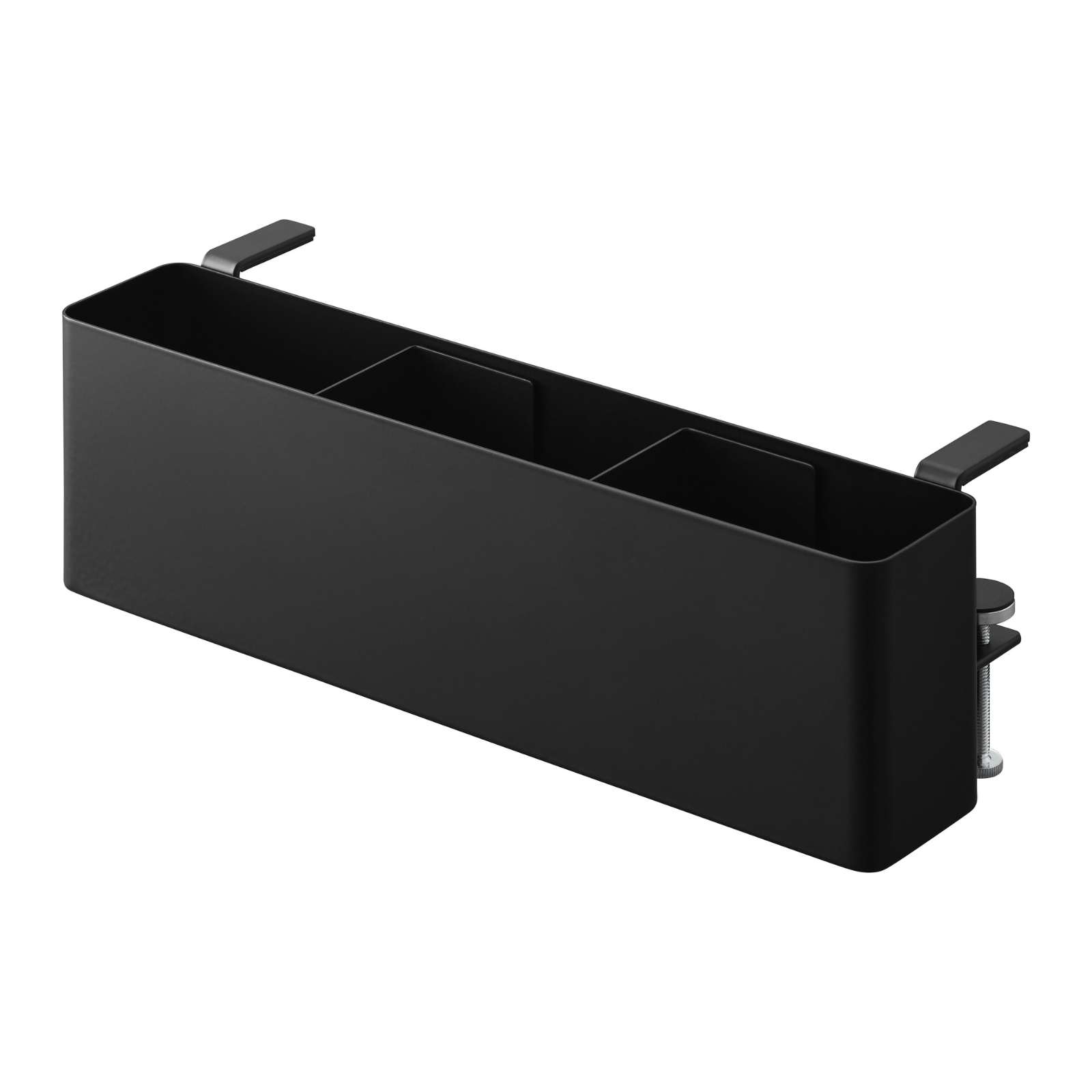 trendform Schmaler Tisch-Klemm-Korb TOWER schwarz