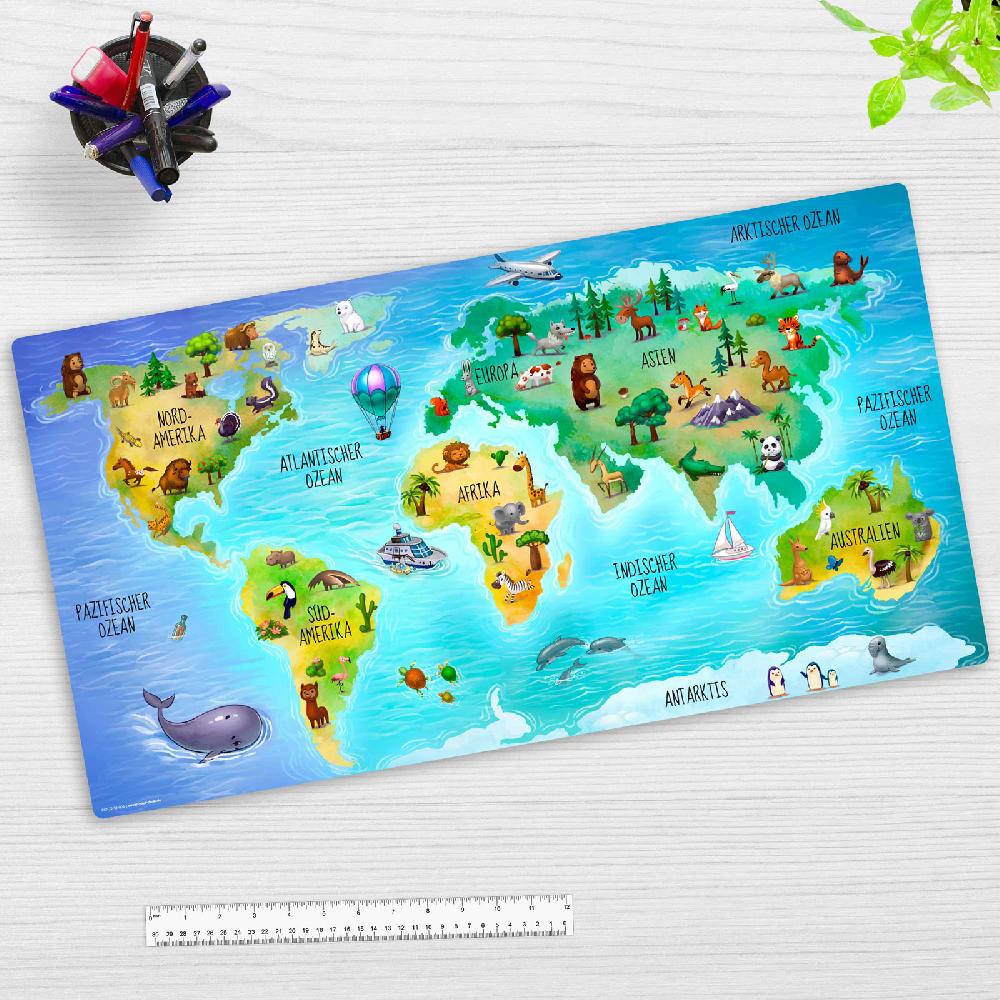 Trendform Schreibunterlage WORLD MAP 2