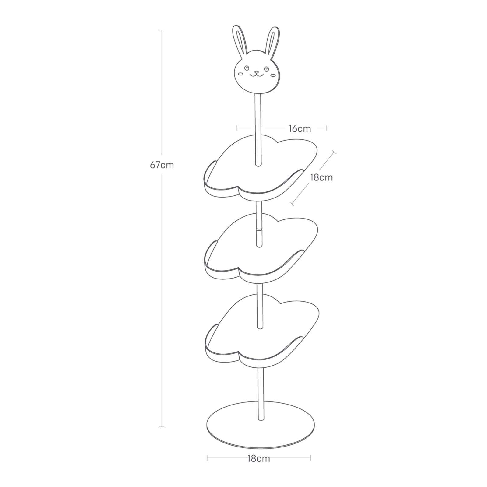 Trendform Schuhregal Für Kinder YAMAZAKI Pink