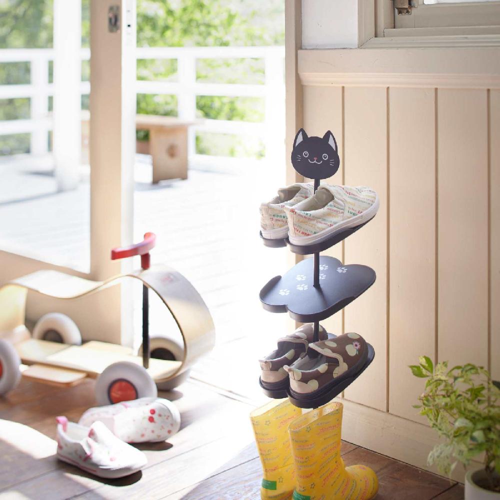 Trendform Schuhregal Für Kinder YAMAZAKI Schwarz