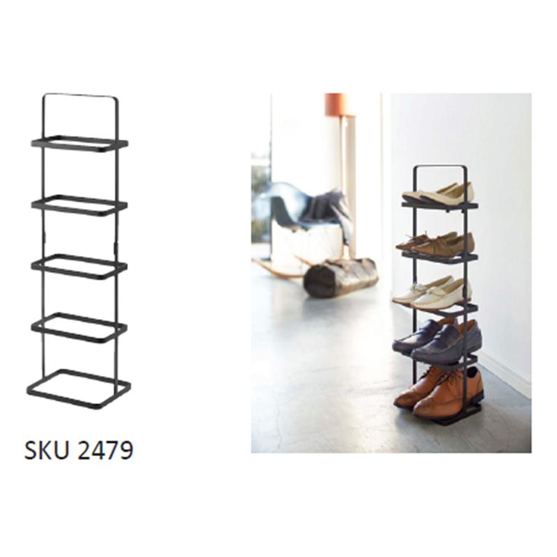 trendform Schuhregal hoch TOWER schwarz