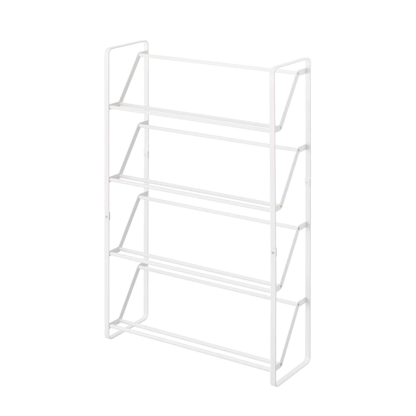 trendform Schuhregal mit 4 Ebenen FRAME weiss