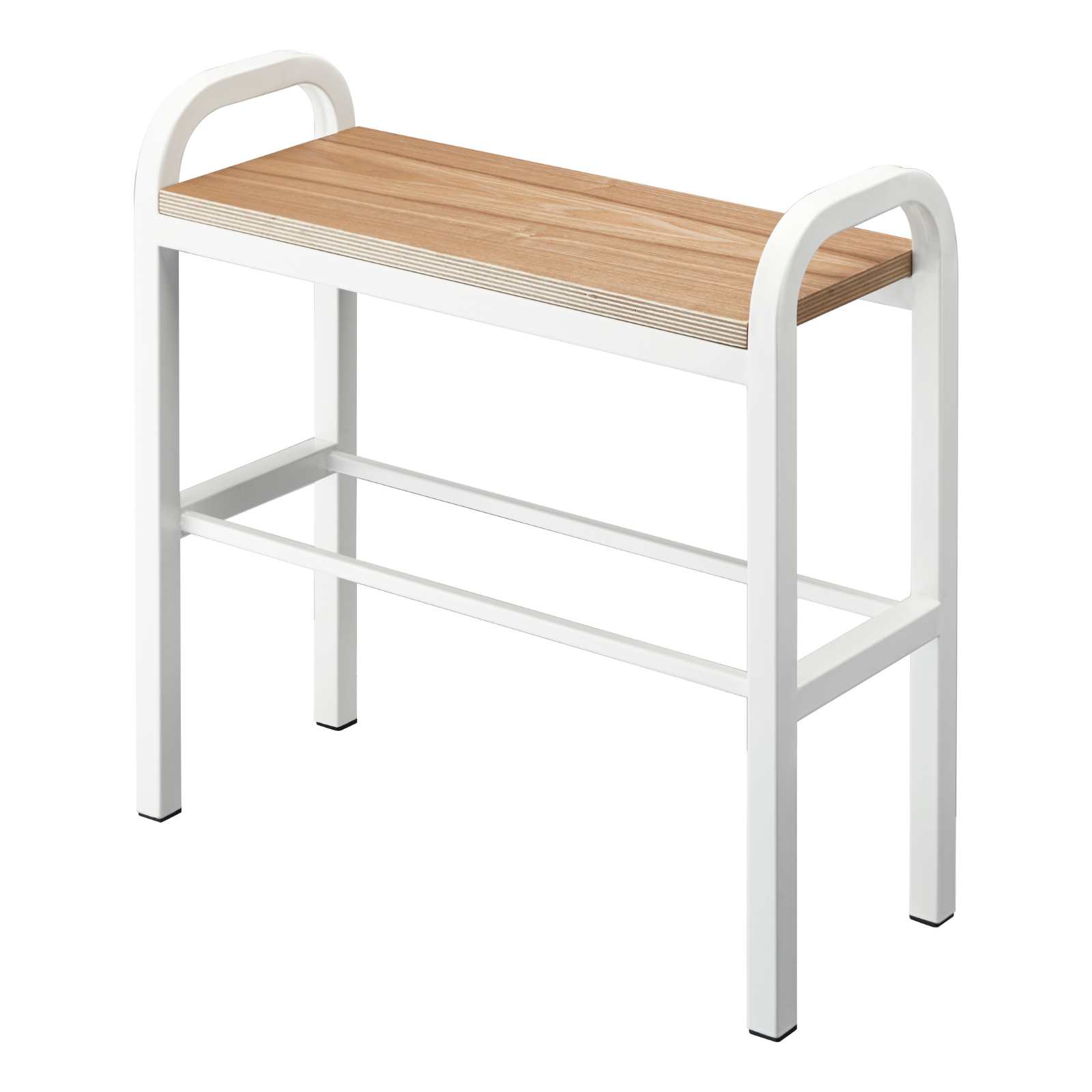 trendform Schuhregal TOWER mit Holzablage weiss