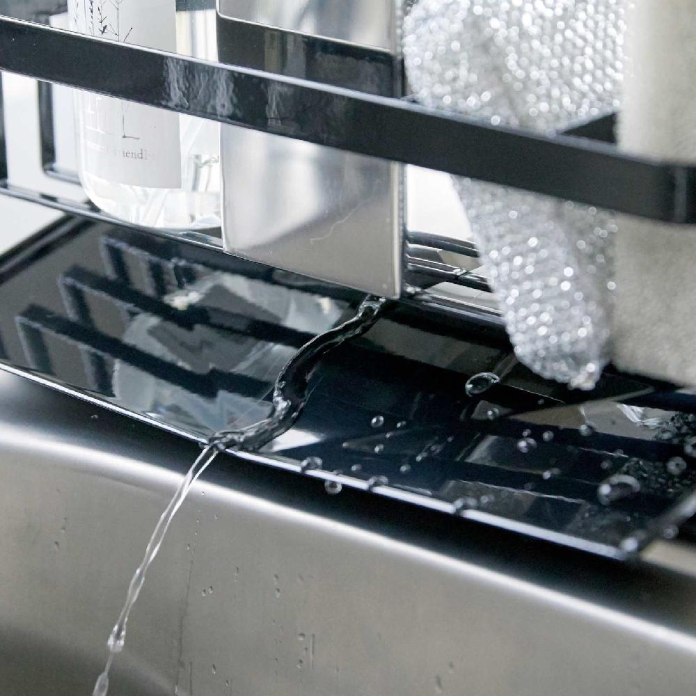 Trendform Schwamm & Flaschenhalter TOWER Schwarz