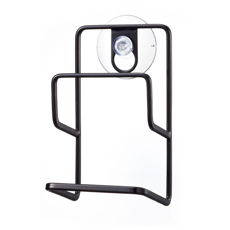 Trendform Schwammhalter TOWER Schwarz Mit Saugnapf