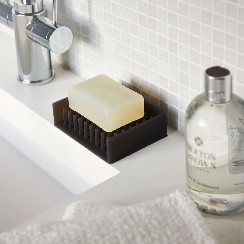 Trendform Seifenablage Aus Silikon FLOAT Schwarz