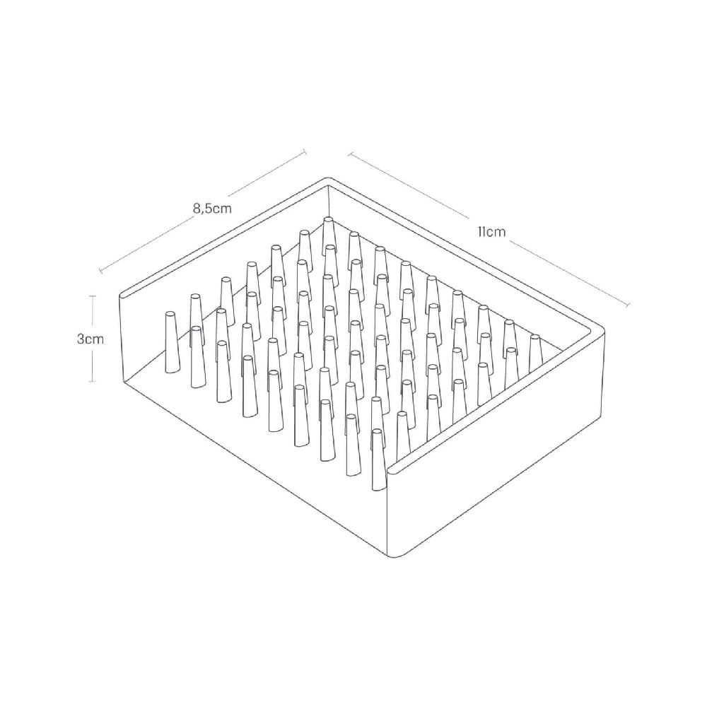 Trendform Seifenablage Aus Silikon FLOAT Weiss