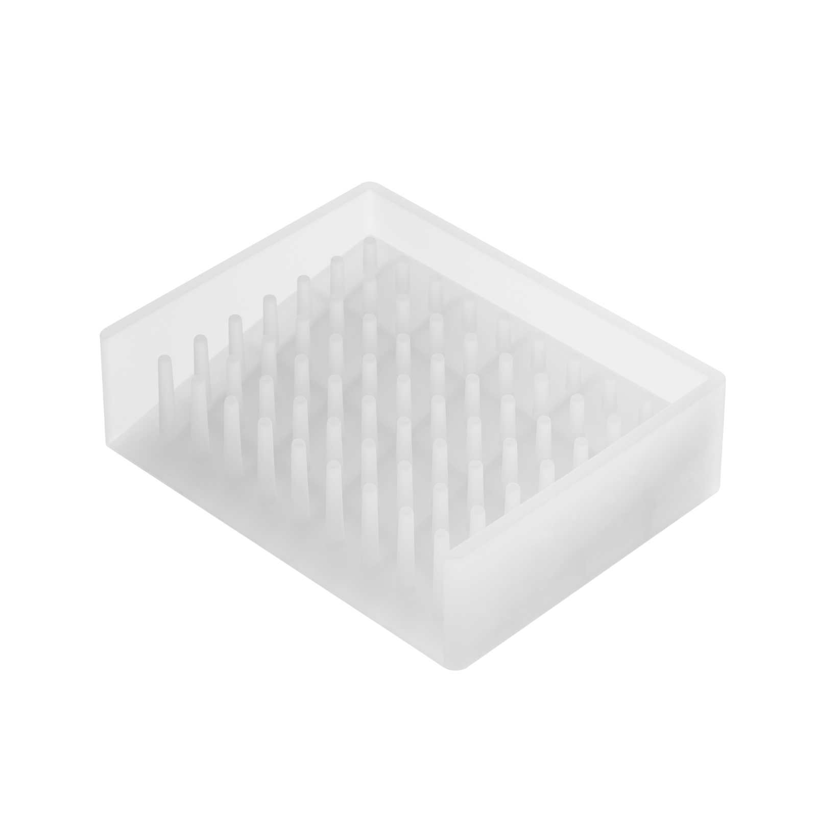 trendform Seifenablage aus Silikon FLOAT weiss