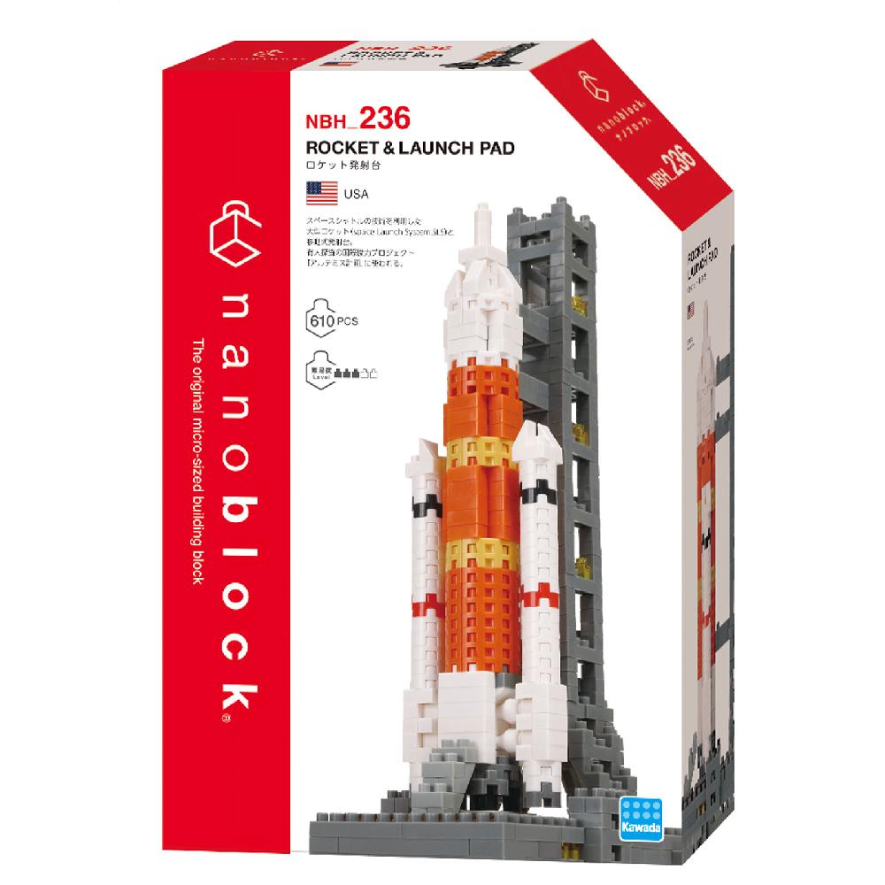 Trendform Sights NANOBLOCK Rocket & Launch Pad