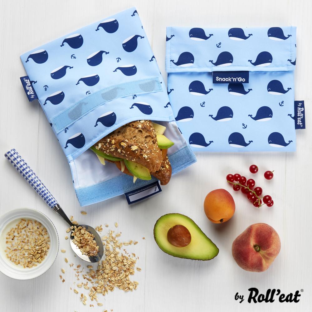 Trendform Snack'n'Go Lunch Bag Animals Whales