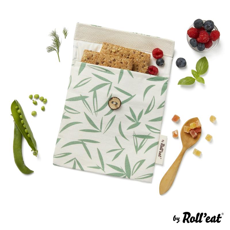 Trendform Snack'n'Go Lunch Bag Bio Etnia Leaves