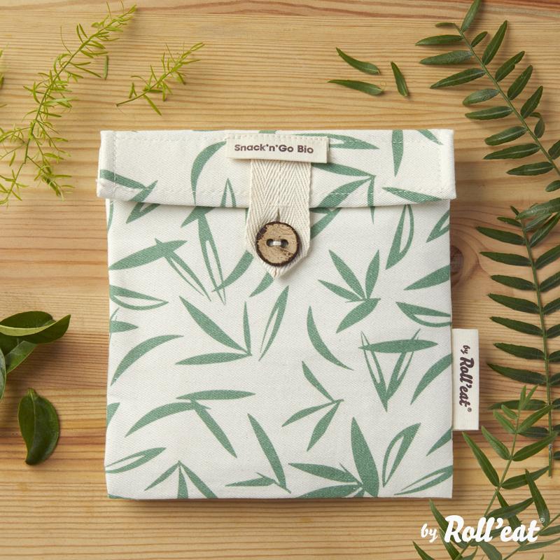 Trendform Snack'n'Go Lunch Bag Bio Etnia Leaves
