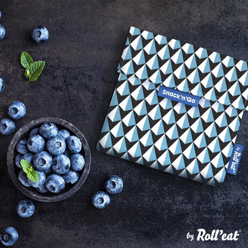Trendform Snack'n'Go Lunch Bag Tiles Blue