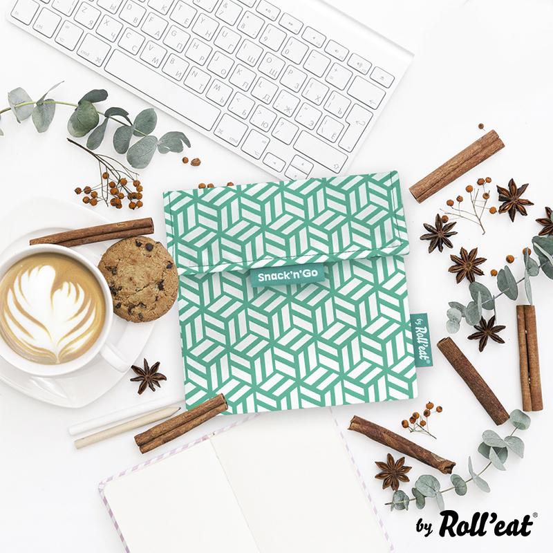 Trendform Snack'n'Go Lunch Bag Tiles Cubic