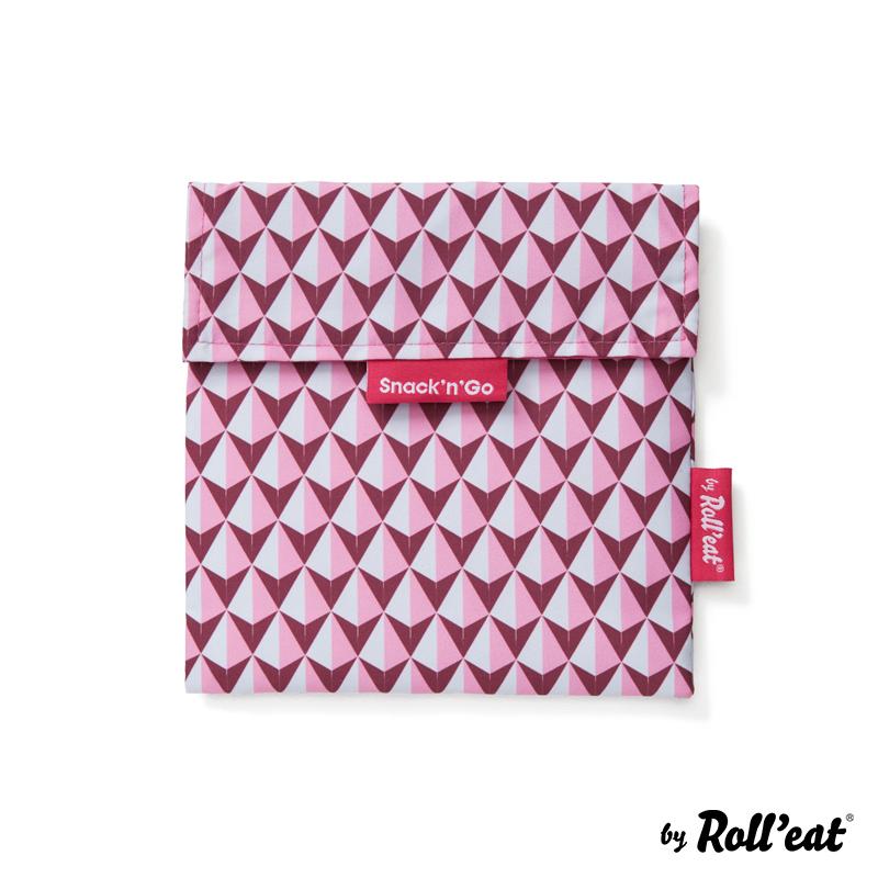 trendform Snack'n'Go Lunch Bag Tiles Pink