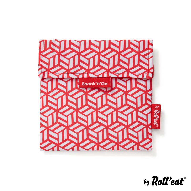 Trendform Snack'n'Go Lunch Bag Tiles Red