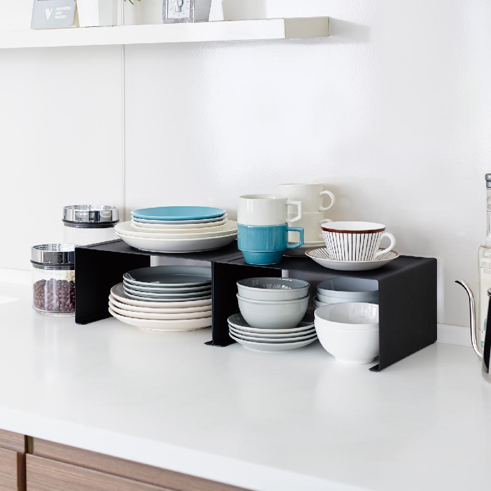 Trendform Stapelbares Küchenregal TOWER Schwarz