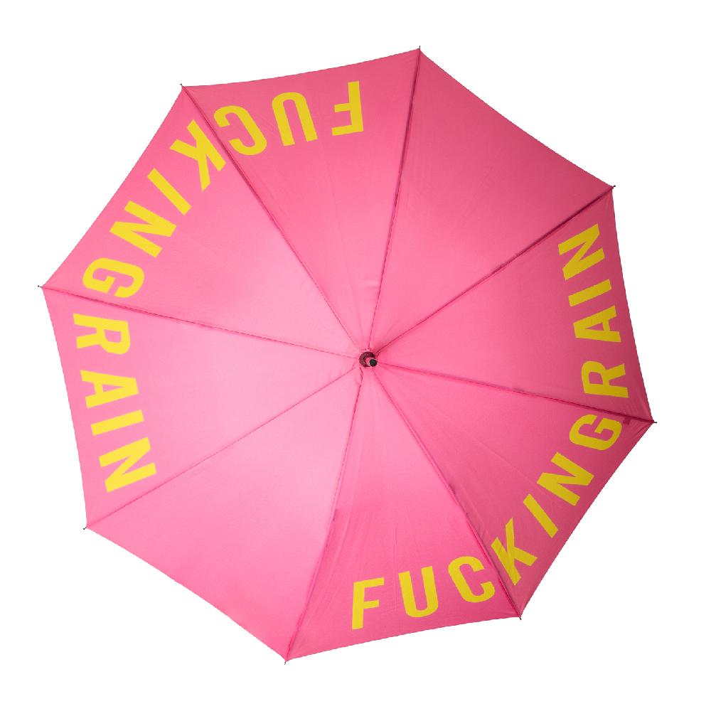 trendform Stockschirm Fucking rain pink