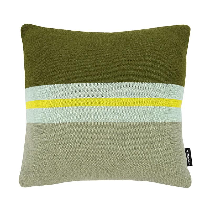 trendform Strick Baumwollkissen Salvia