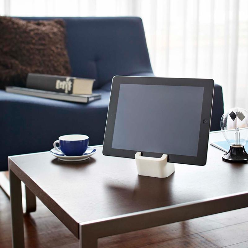 Trendform Tablet-Halter SQUARE Weiss