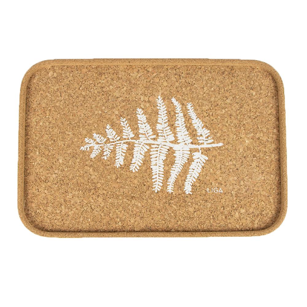Trendform Tablett CORK FERN 30x20 Cm