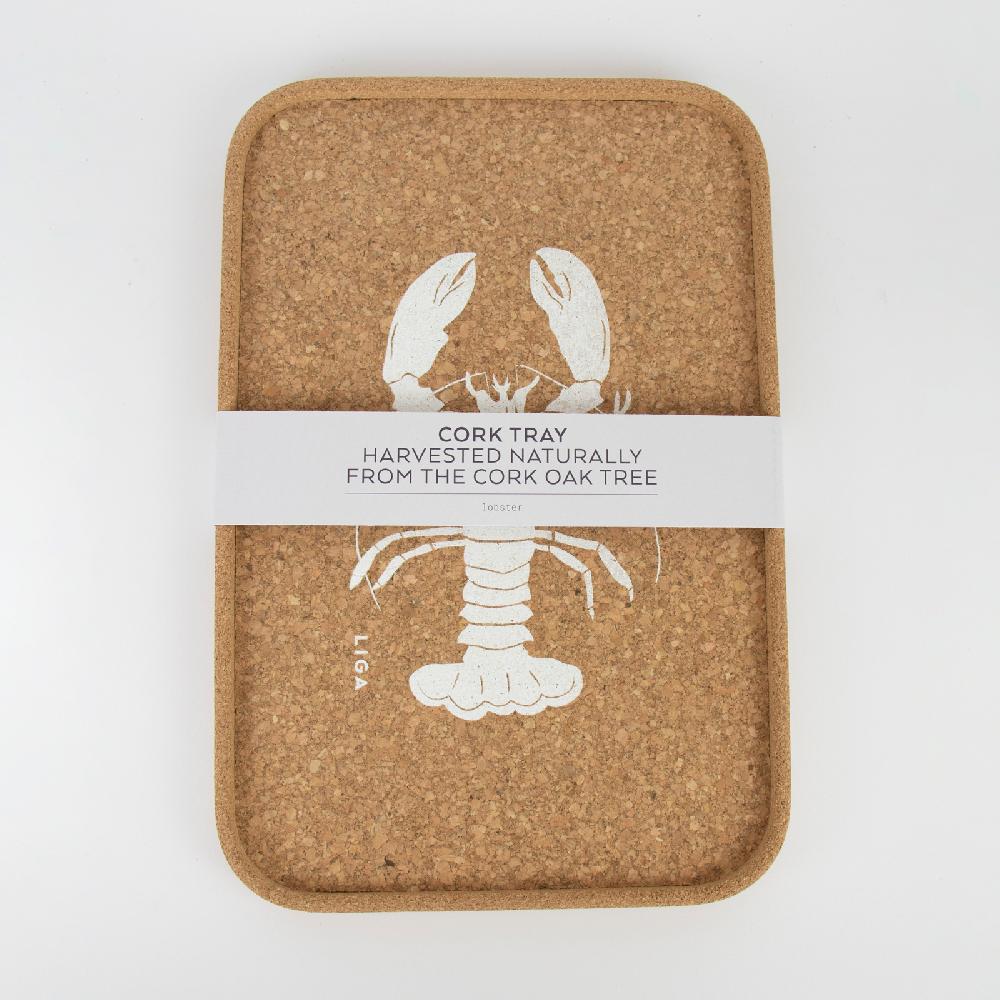Trendform Tablett CORK LOBSTER 30x20 Cm