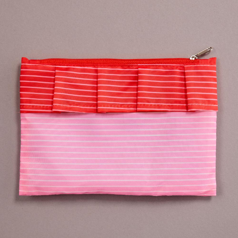 Trendform Tasche Volant STRIPES PINK-RED