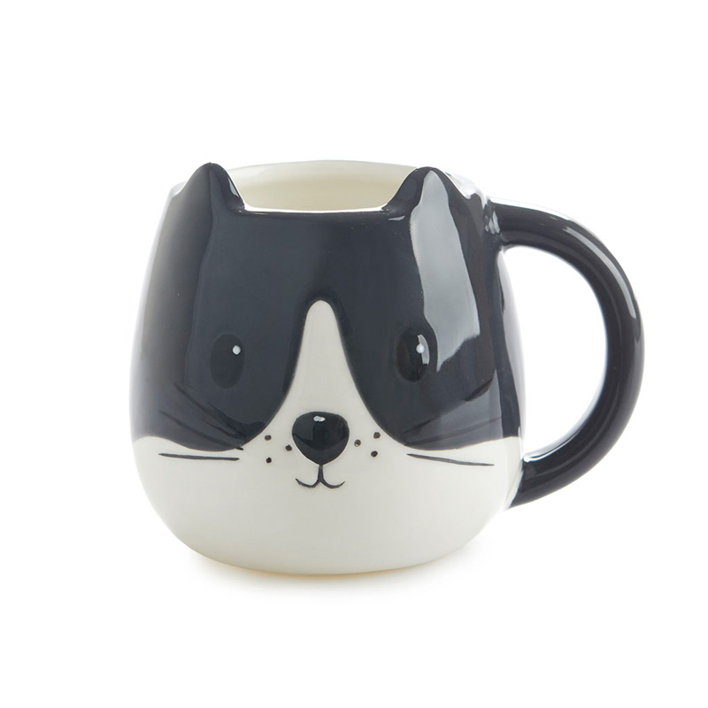 Trendform Tasse KITTY Schwarz/weiss