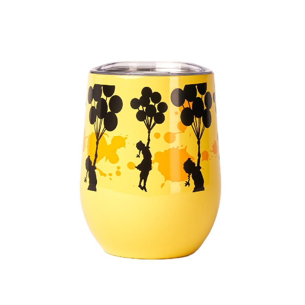 Trendform Thermos Cup To Go FLYING BALLOONS GIRL