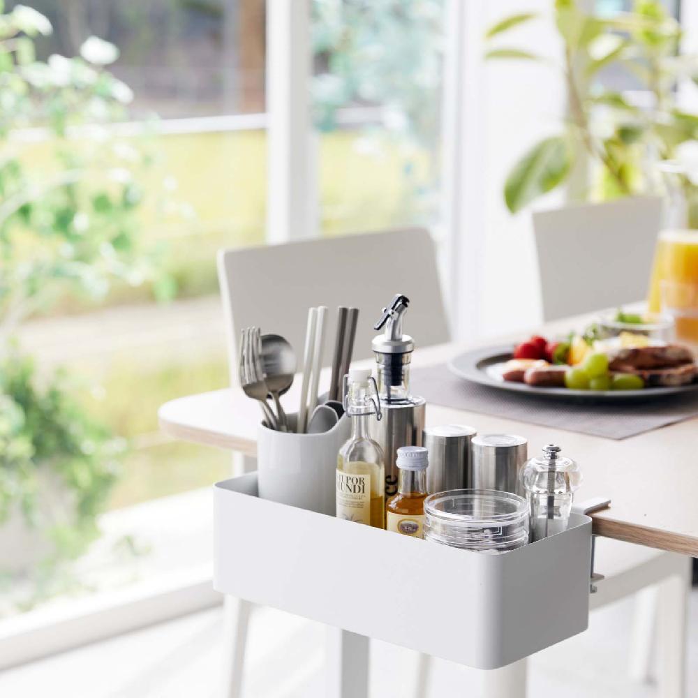 Trendform Tisch-Klemm-Korb TOWER Weiss