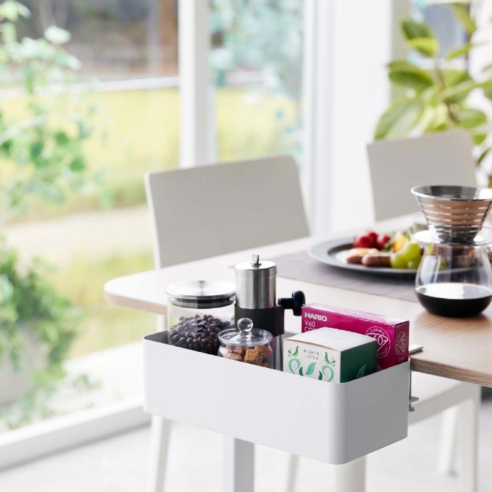 Trendform Tisch-Klemm-Korb TOWER Weiss