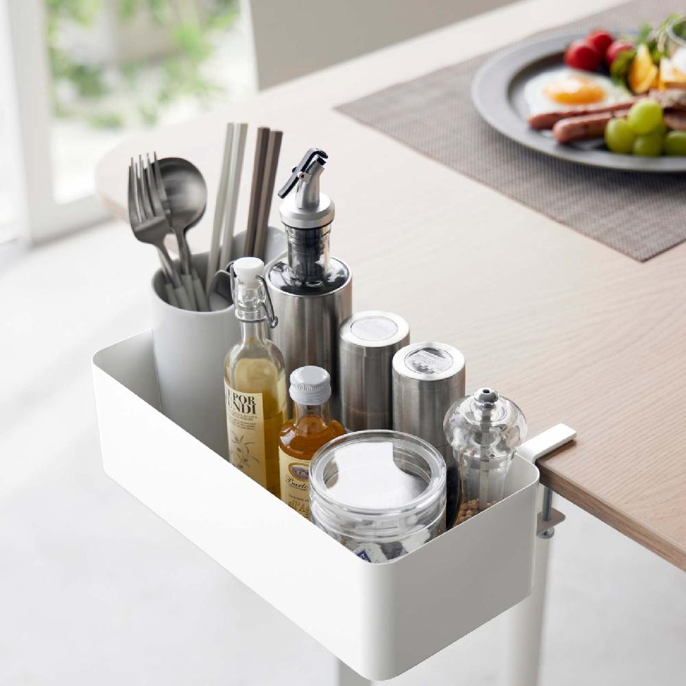 Trendform Tisch-Klemm-Korb TOWER Weiss