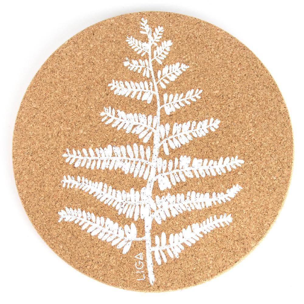 Trendform Tischset/Untersetzer CORK FERN Ø25cm