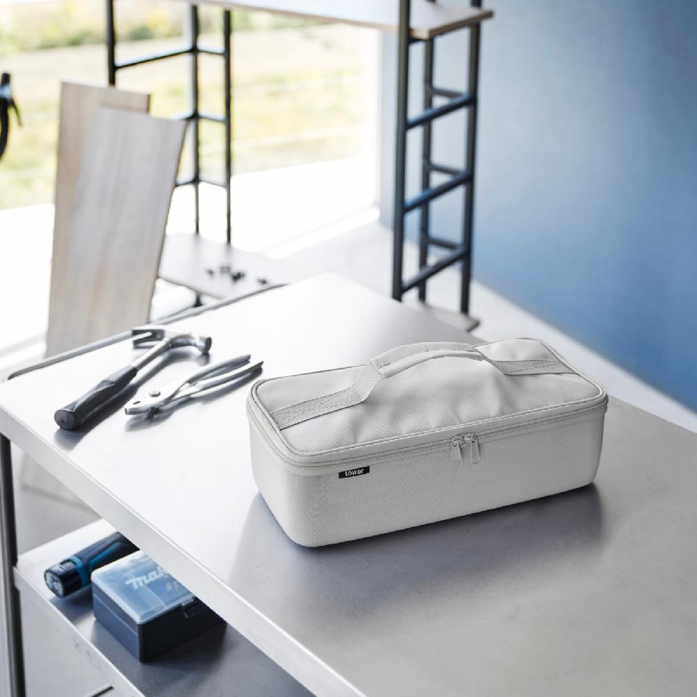 Trendform Tool Box TOWER Grau Mit Trennwand