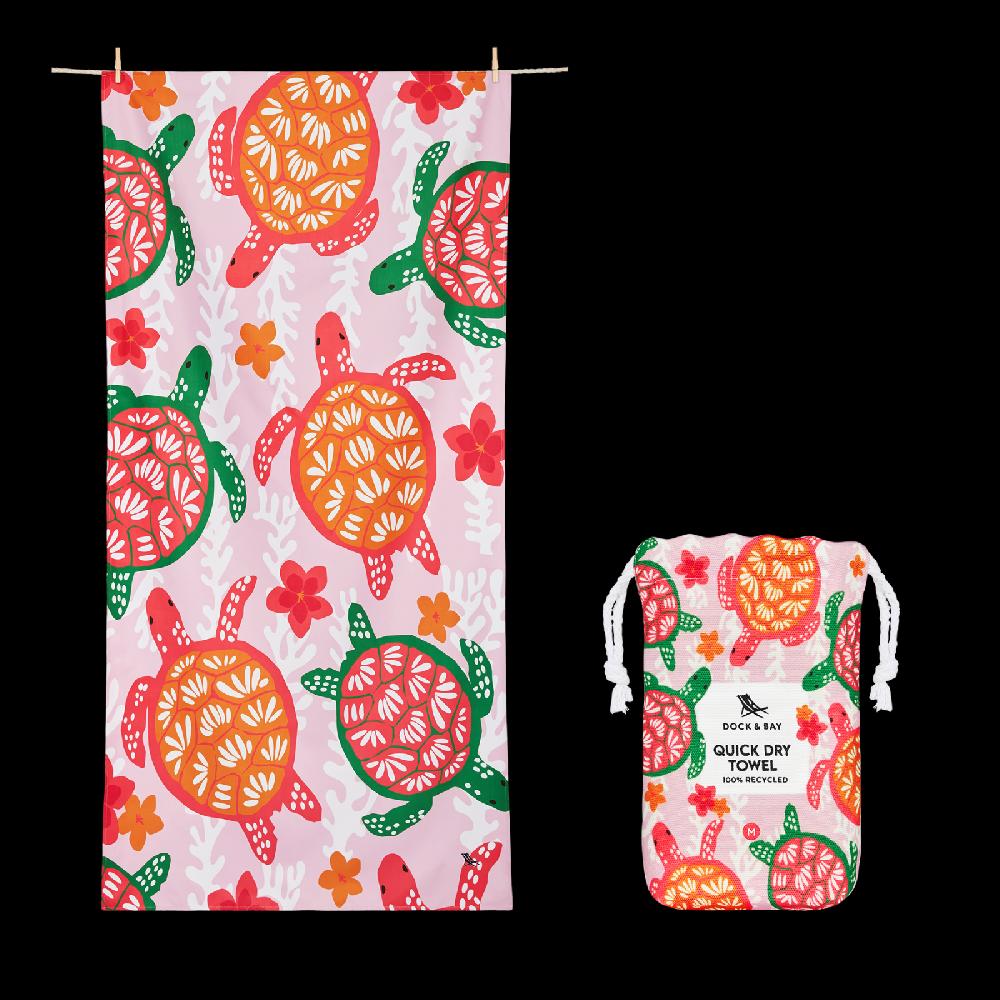 trendform Towel KIDS M Turtley Tropical