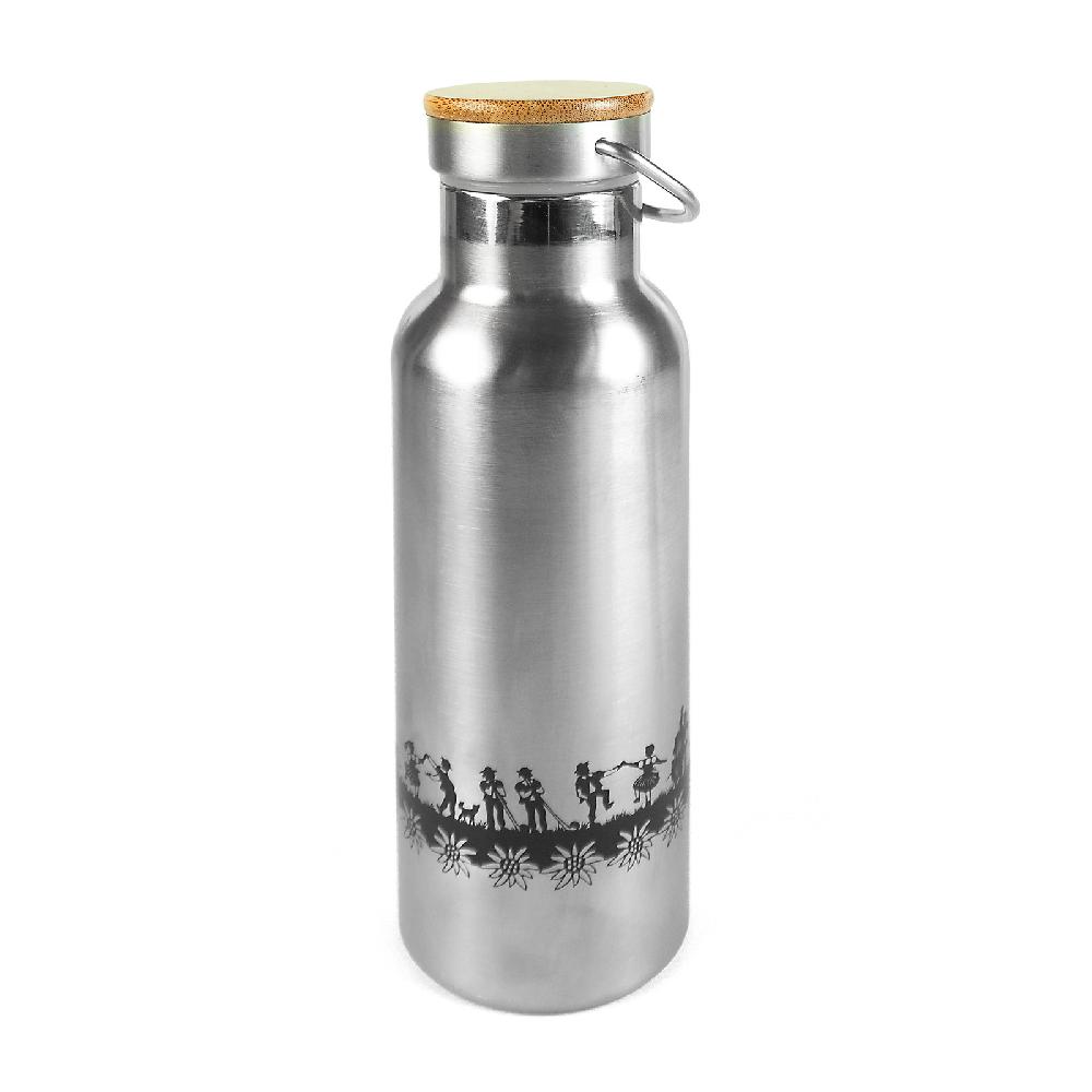 trendform Trinkflasche SWISS DANCE silber 500 ml