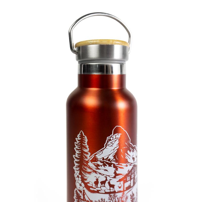 Trendform Trinkflasche SWISS TRADITION Rot 500 Ml