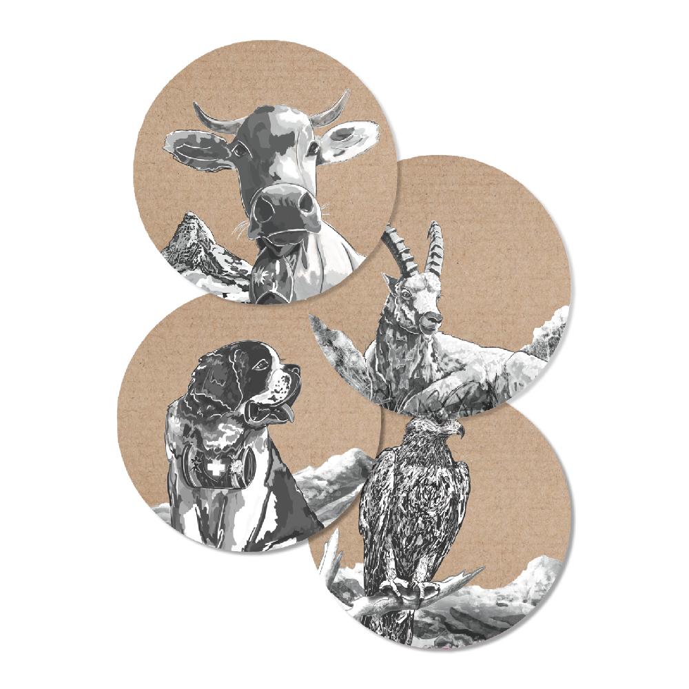 Trendform Untersetzer BELLA & FRIENDS 12er Set