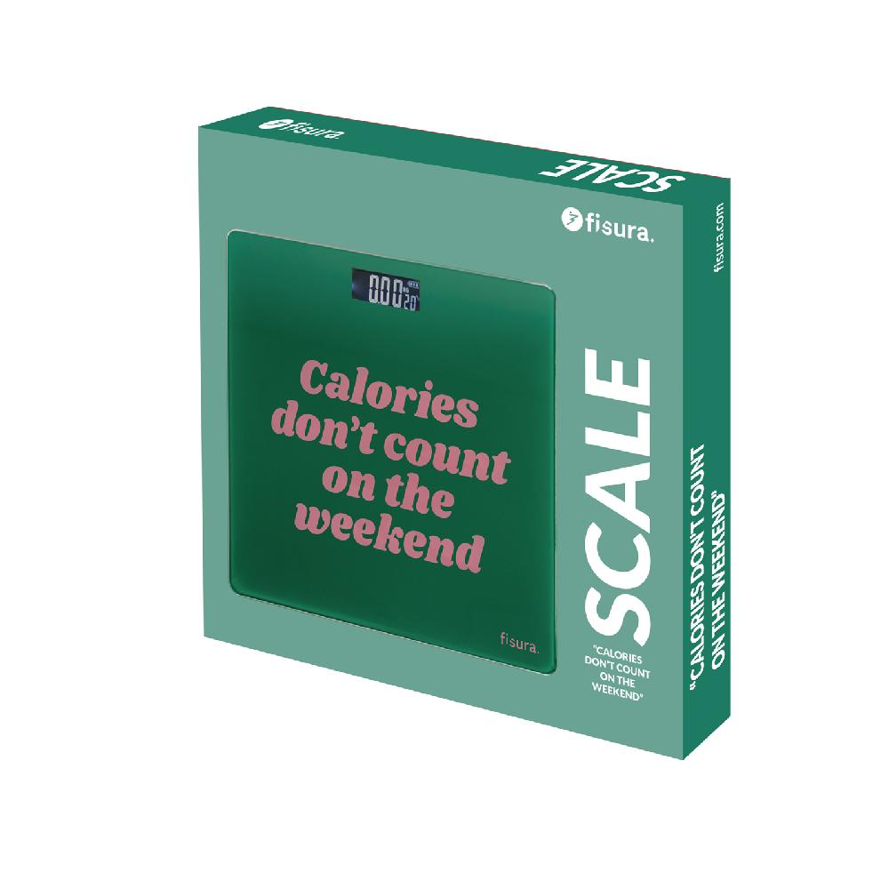 Trendform Waage Calories Dont Count On The Weekend