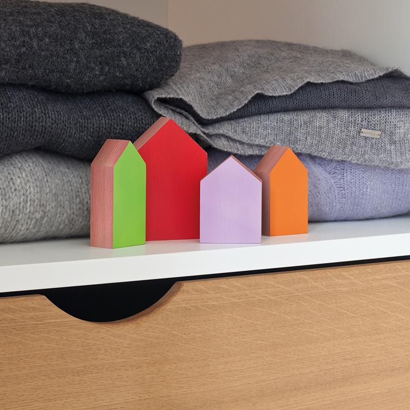 Trendform Wachhäuser Zedernholz 4er Set