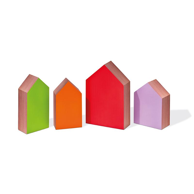 Trendform Wachhäuser Zedernholz 4er Set