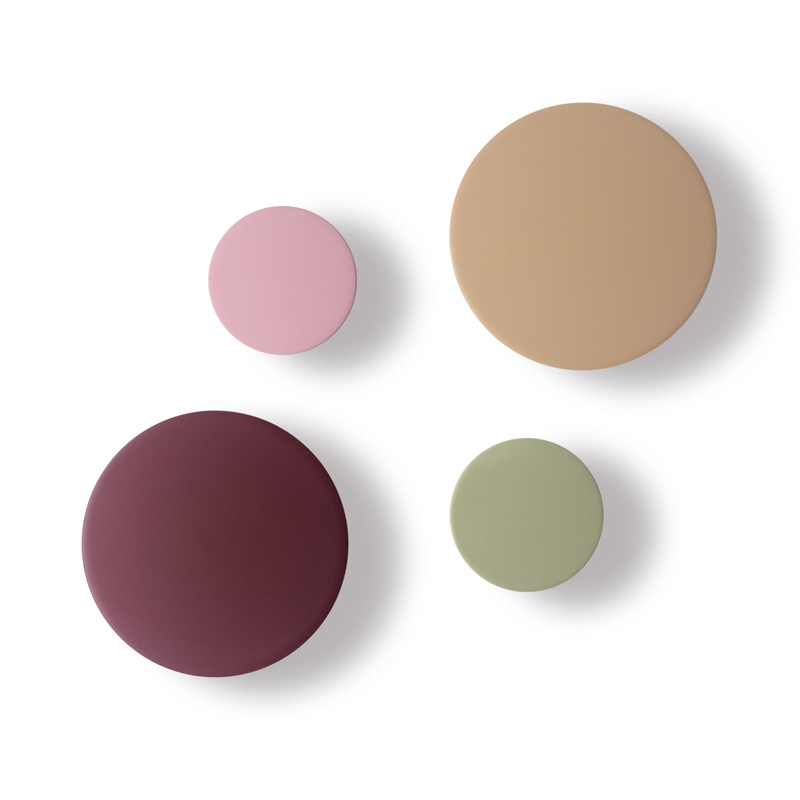 trendform Wandhaken 4er Set Fuchsia