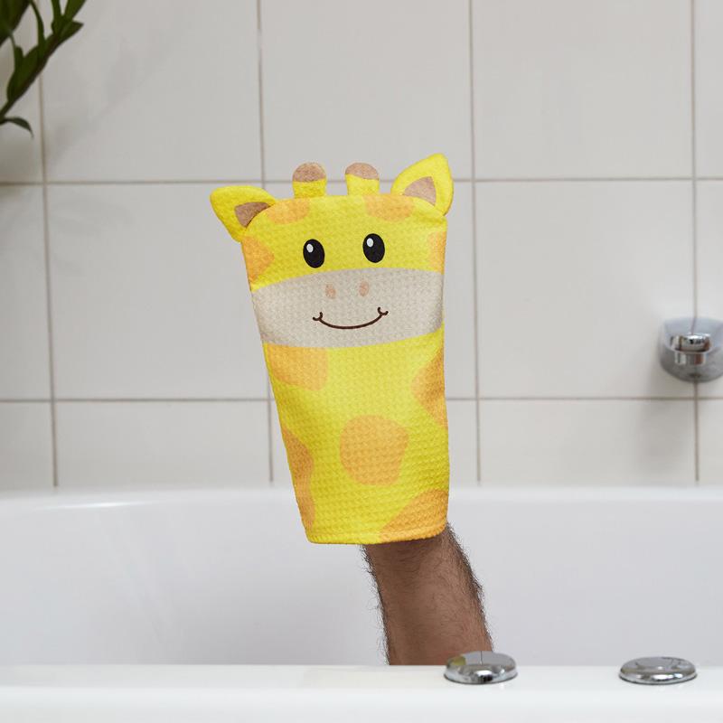 Trendform Waschlappen ANIMAL WASH MITT Giraffe