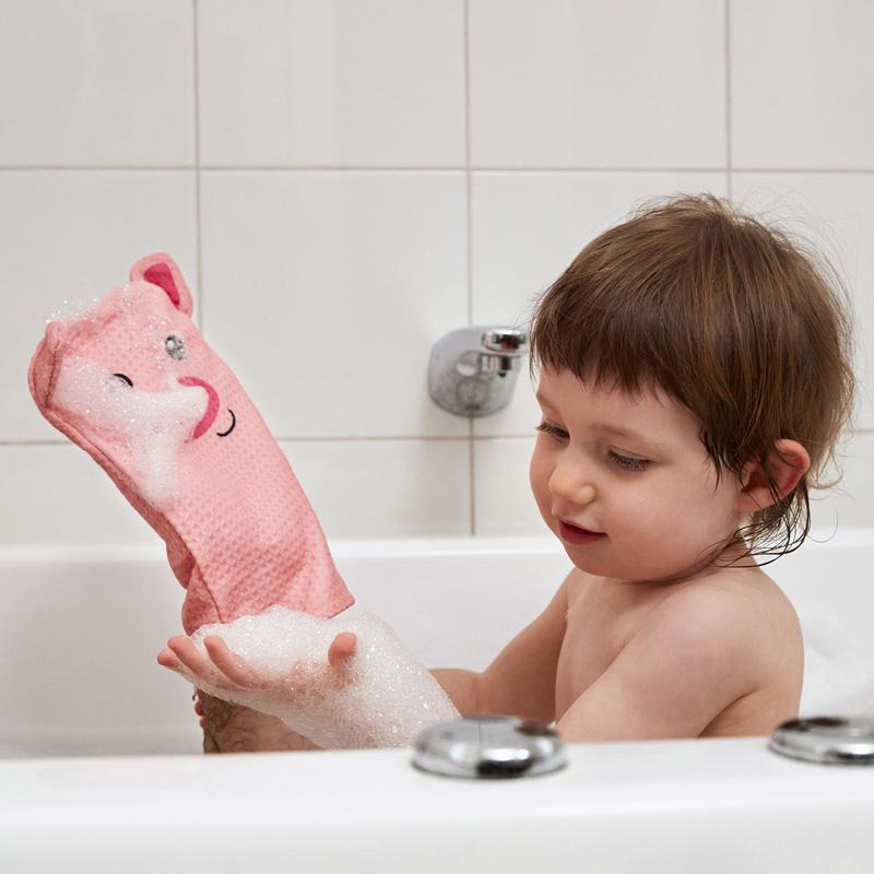 Trendform Waschlappen ANIMAL WASH MITT Pig