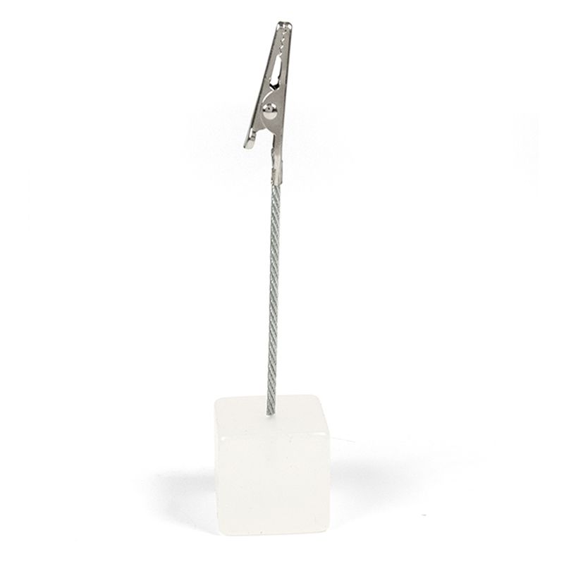 Trendform Würfelclip CUBE Weiss Matt