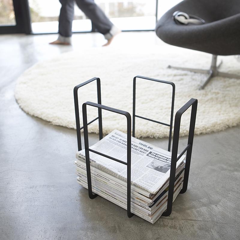 Trendform Zeitungssammler NEWS RACK TOWER Schwarz